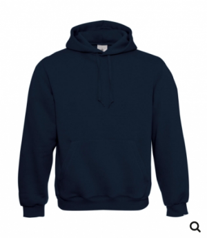Hoodie mit dein Logo und Motiv in Navy-Blue Hoodie mit dein Logo und Motiv in Navy-Blue